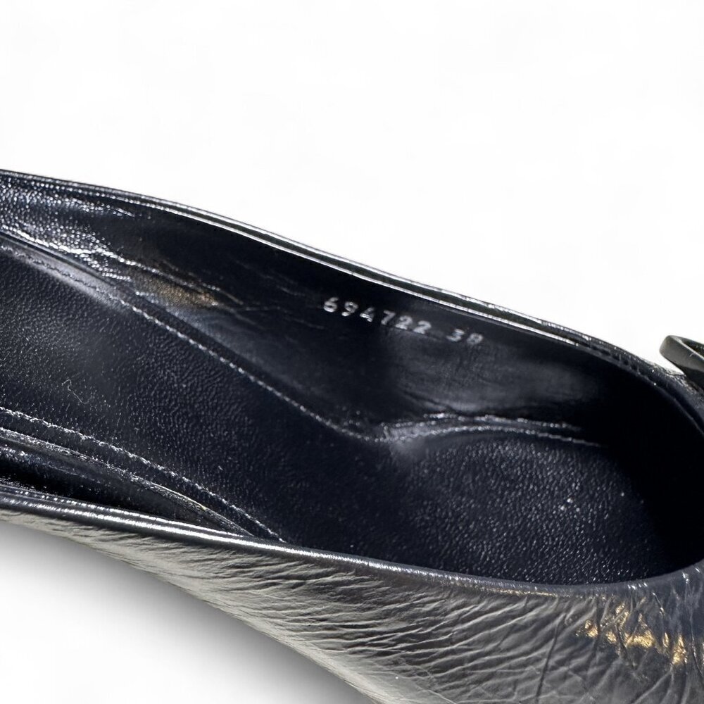 Balenciaga Women's Black Square Knife BB Mule Size 38 NEW IN BOX - Picture 12 of 16